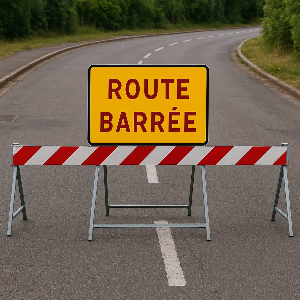 route barrée
